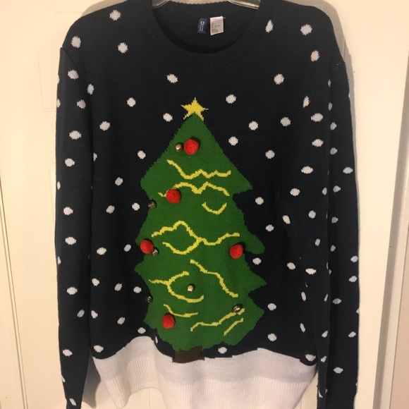 Ugly christmas sweater with bells Clearance